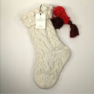 Hearth and Hand Magnolia Stocking w/ Pompoms